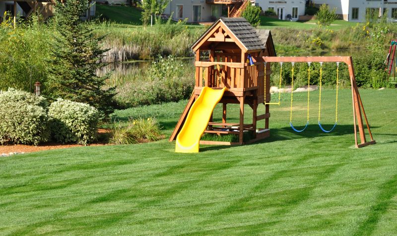 Wooden Playset Installation in Longmont, CO