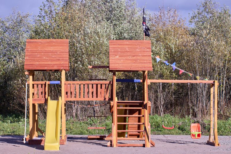 Wooden Playset Installation in Prescott Valley, AZ