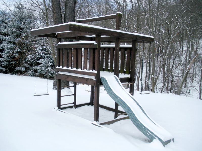 Wooden Playset Installation in Prescott Valley, AZ